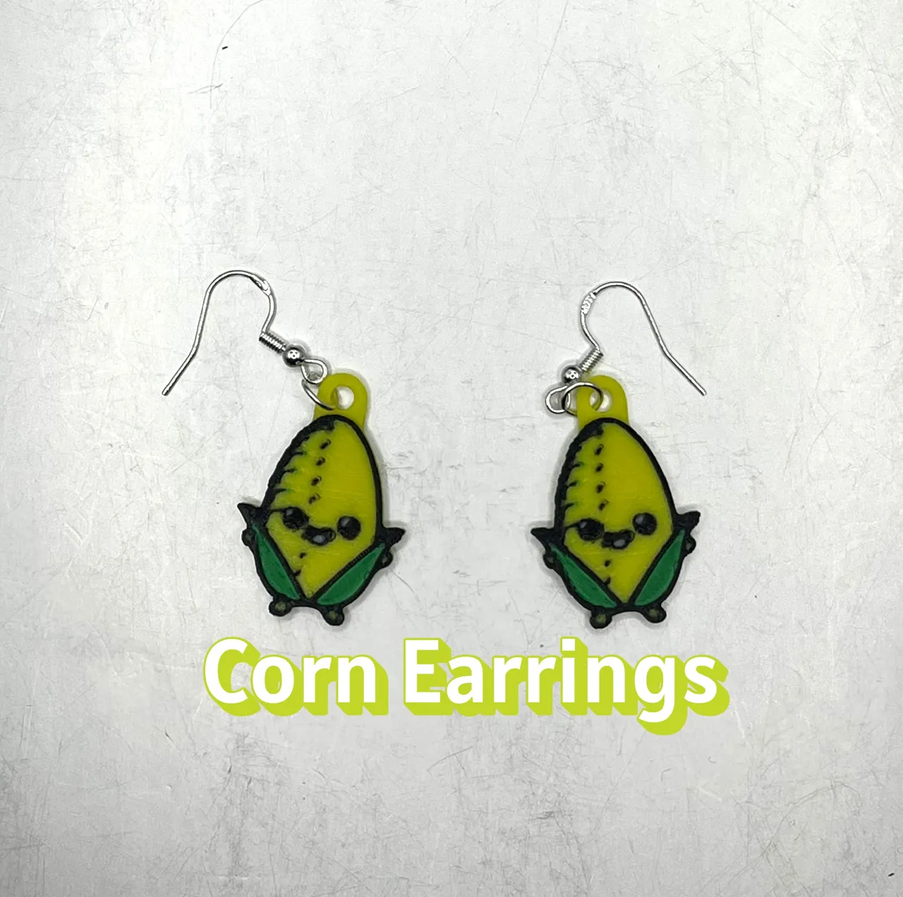 Corn Earrings or Keychains view 3