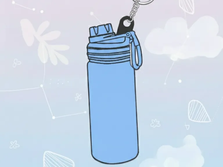 Flask Keychain