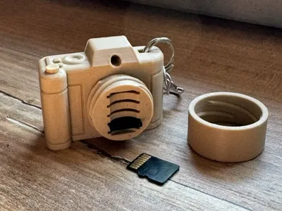 Camera MicroSD Card Holder