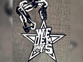 Dallas Cowboys (We Dem Boys) Oversized Necklace