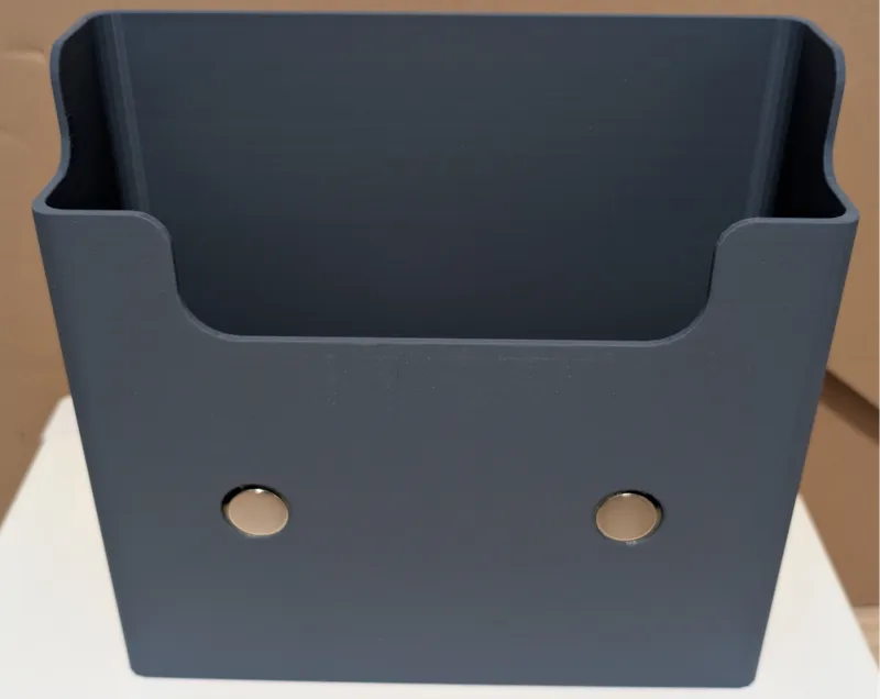 Simple filament poop bin magnetic for X1C with AMS