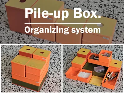 Pile-up Box. - Stackable storage