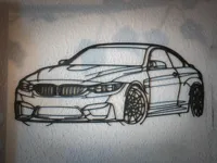 Déco murale BMW M4 — photo 1