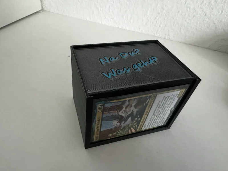 MTG Commander Deck Box sleeved