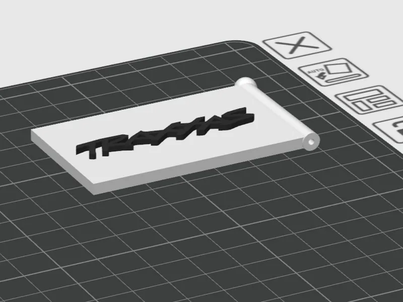 Rc Crawler course marker/flag trax