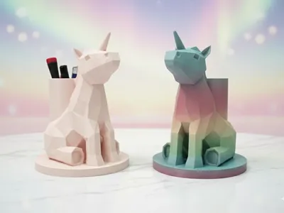 Pencil Unicorn Holder