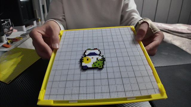Miniatura 1 do modelo 3D 78钉拼豆保护盒