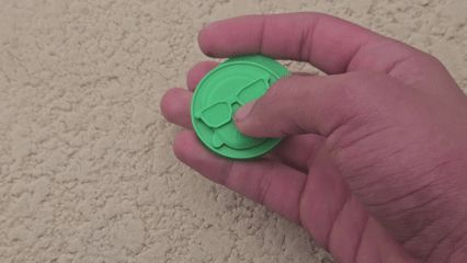 cool winky face slider fidget