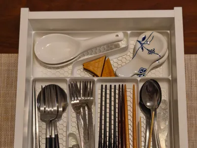 Cutlery Organizer for Nitori Microwave Rack RE1175