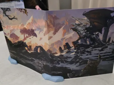 D&D Master Screen Stand