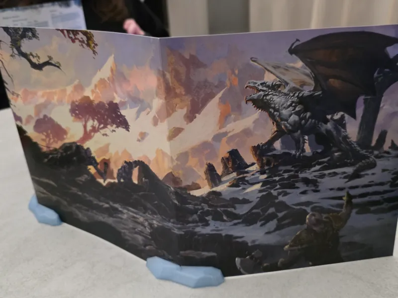 D&D Master Screen Stand