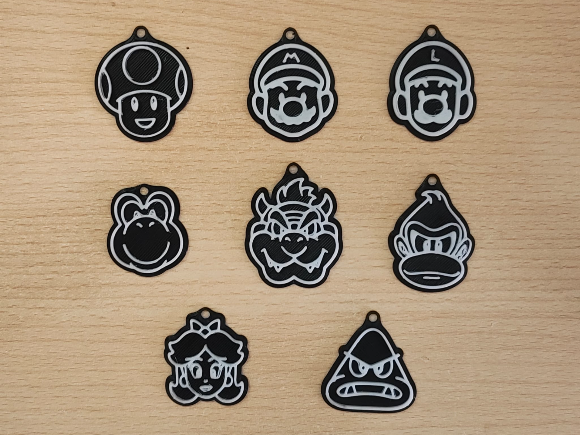Super Mario World – Iconic Keychains Collection