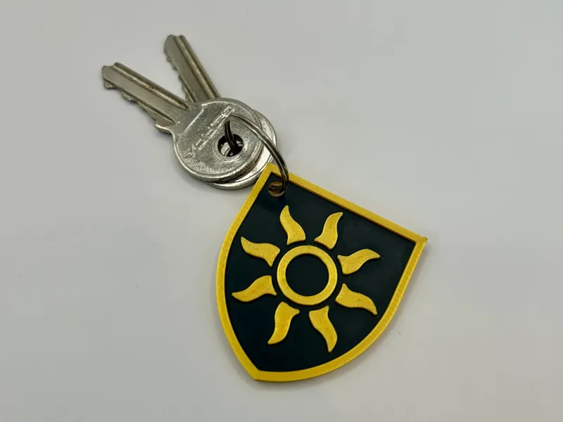 Tarcza Nilfgaardu Brelok 