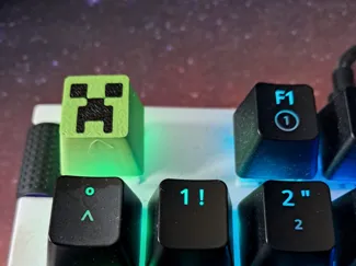 Minecraft Keycap Creeper