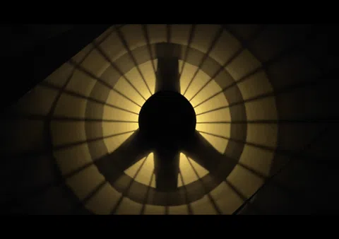 Peace - silhouette led candle lamp