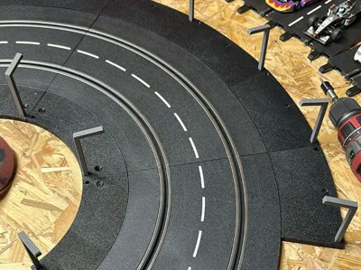 Border Strips for Carrera Track Outer Curve K1/60