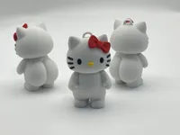 翘臀凯蒂猫欧美辣妹风钥匙扣摆盘0.16mm 层高, 3 层墙, 6% 填充