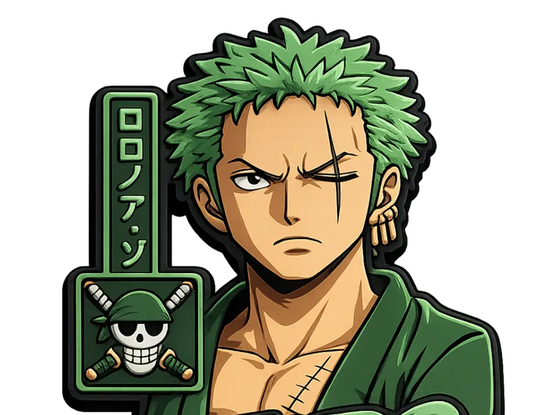 llavero zoro collecion