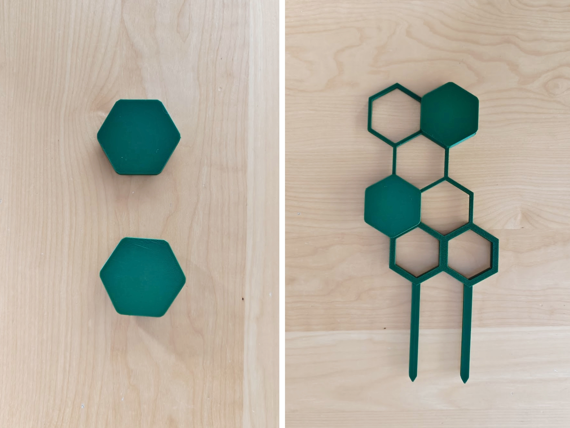 Miniatura 3 do modelo 3D Extendable honeycomb trellis