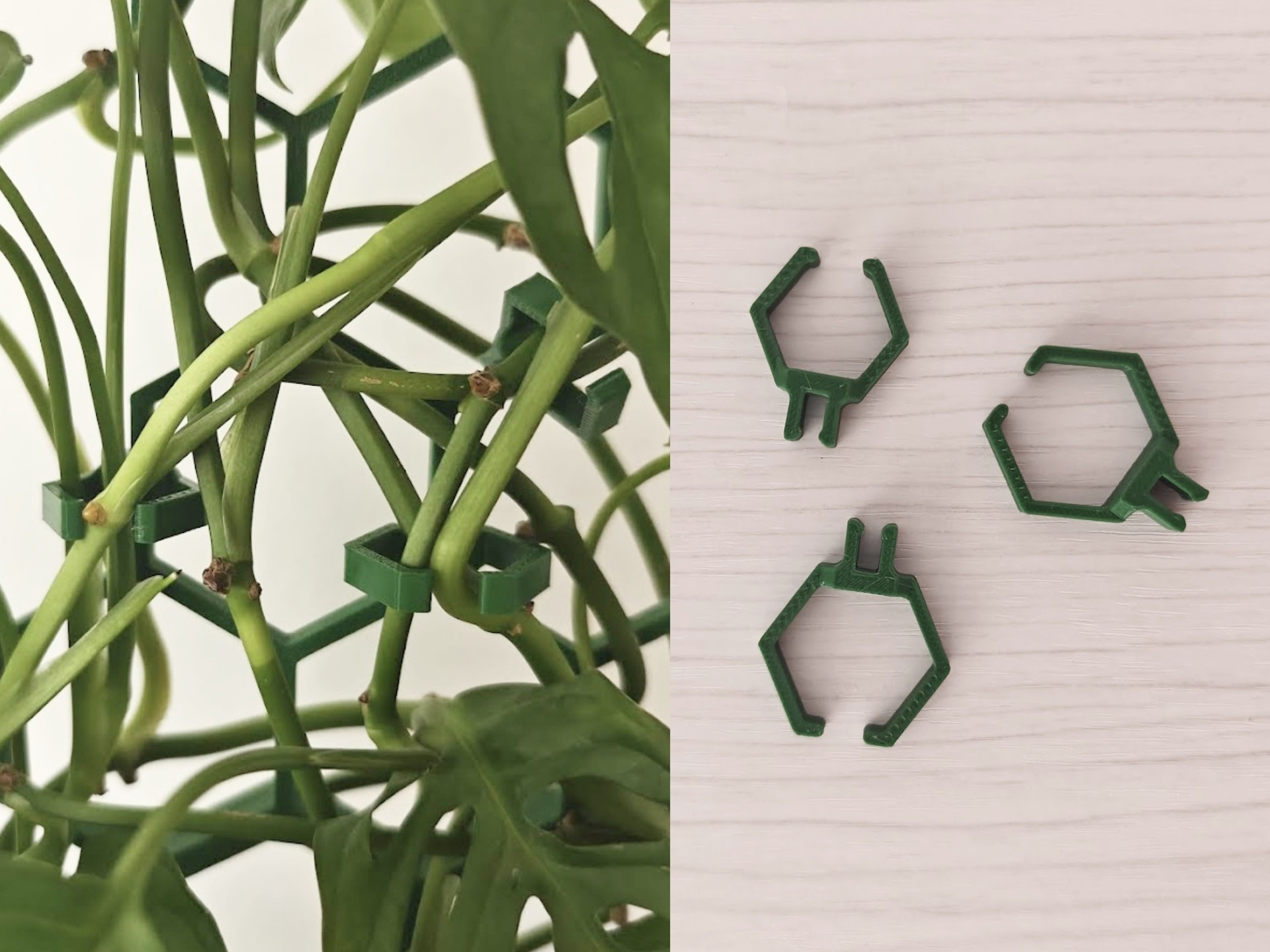Miniatura 4 do modelo 3D Extendable honeycomb trellis