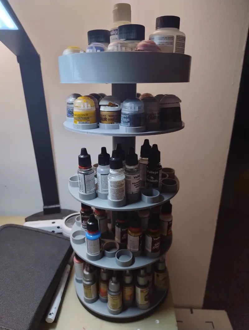 Rotating Paint Stand -Citadel+Valejo+ArmyPaint