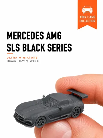 Accesorio para boquillas: Tiny Mercedes AMG SLS Black Series - Mini Cars — vista de referencia 2