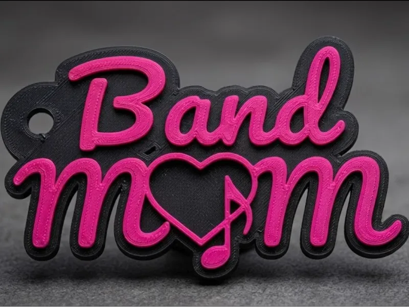 Band Mom Keychain - No AMS