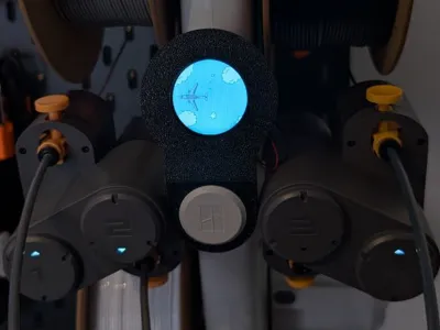 Panda Knomi Mount for AMS Lite on Skadis