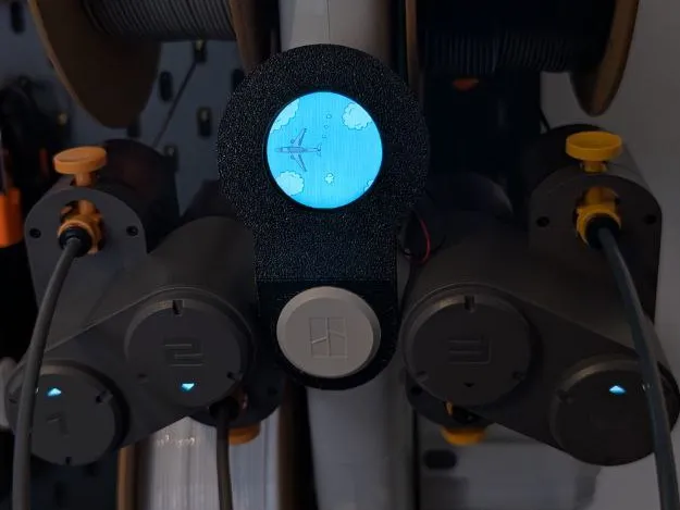 Panda Knomi Mount for AMS Lite on Skadis