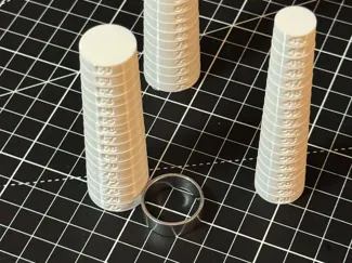 Ring sizer and jewel - measuring tool