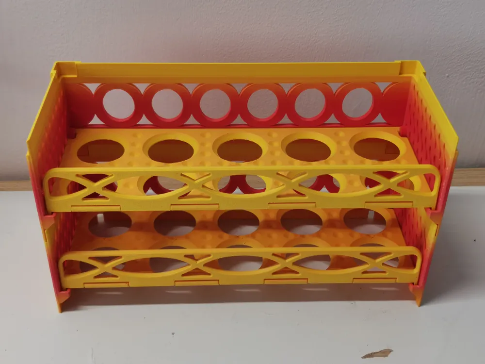 Stackable Egg Storage Rack|Easy Access|Refrigerator Door Slot - Free 3D ...