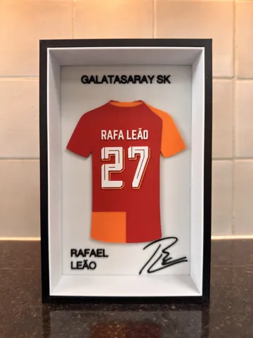 Marco decorativo: Rafael Leão - Galatasaray - Jersey Frame — vista de referencia 2
