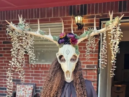 Masque Wendigo/Krampus à assembler