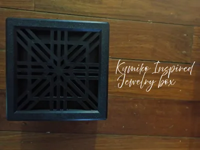 Kumiko Inspired Jewelry box