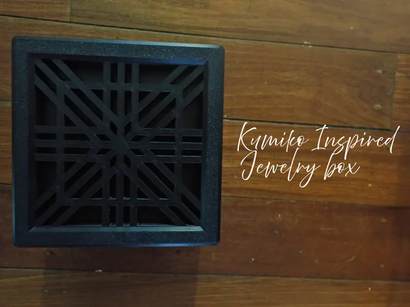 Kumiko Inspired Jewelry box