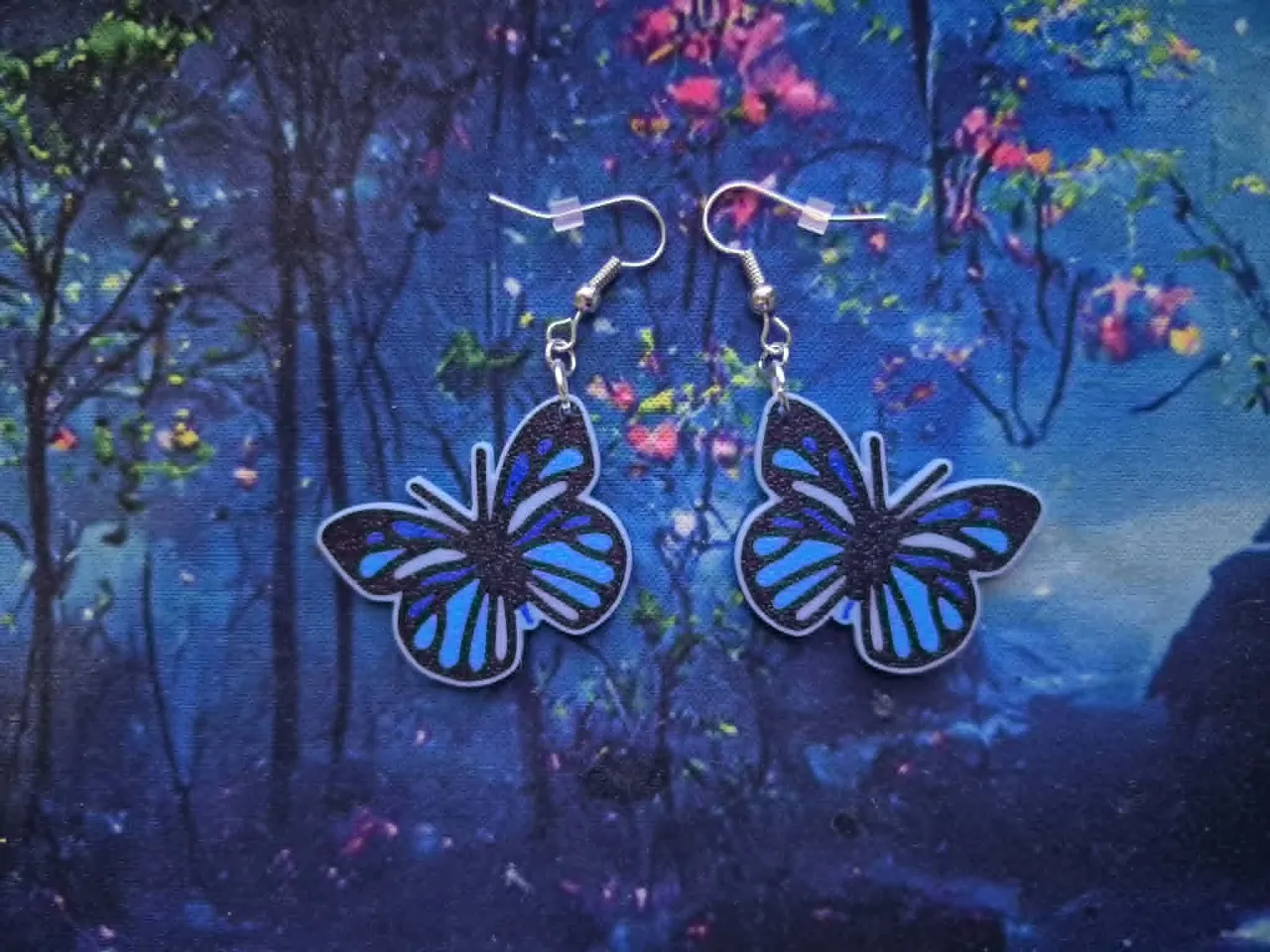 Butterfly Earrings view 2