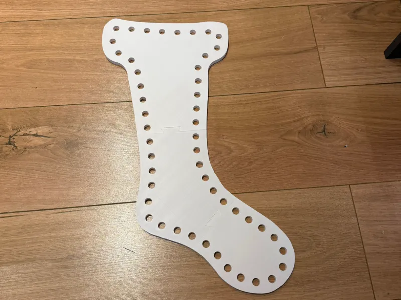 xlights Christmas stocking Right 100 NODE