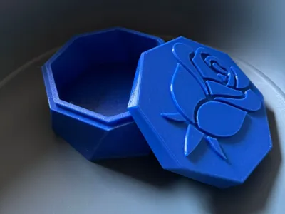 gift box with rose