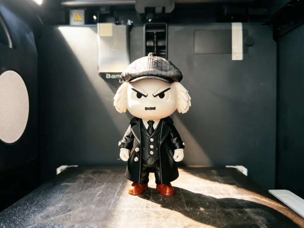 [NoAMS] Crayon Shin-chan Shiro x Peaky Blinders theme height 15cm ...