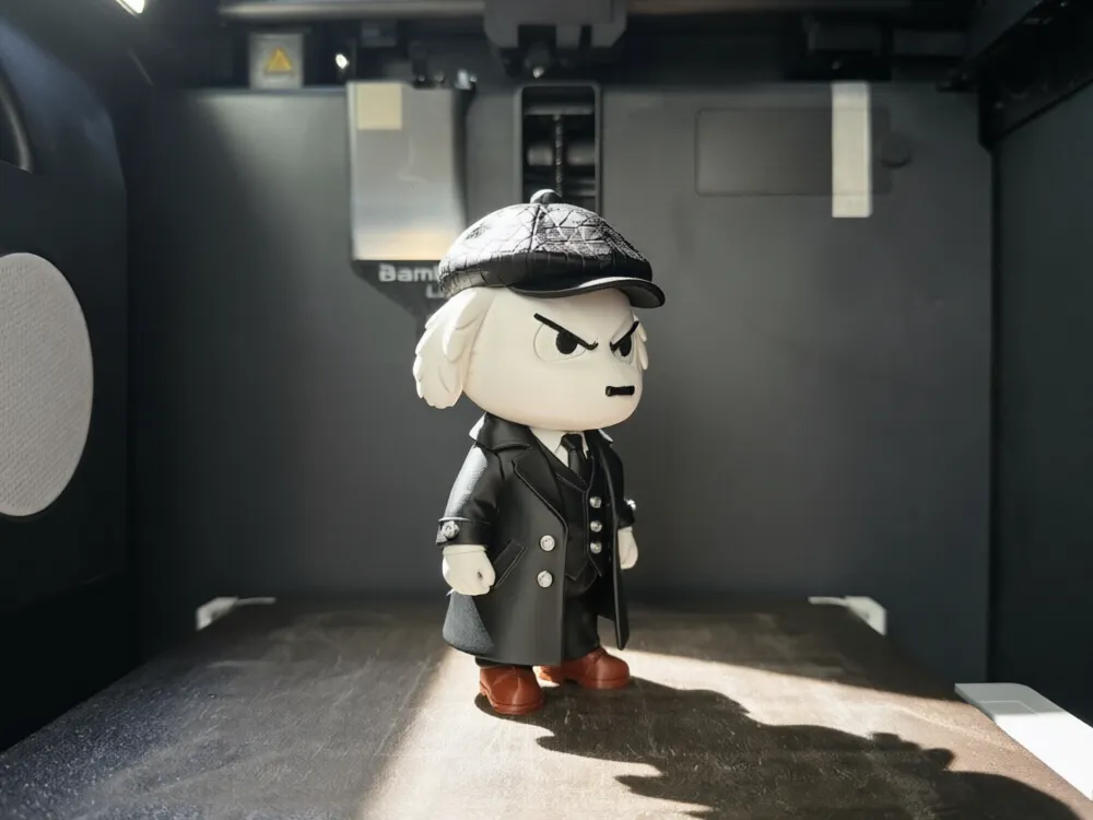 [NoAMS] Crayon Shin-chan Shiro x Peaky Blinders theme height 15cm ...