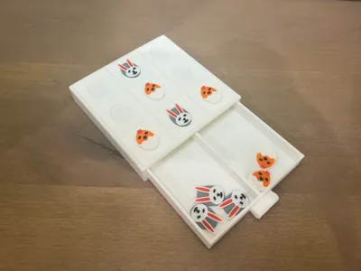 Bunny vs Chick Easter Tic Tac Toe