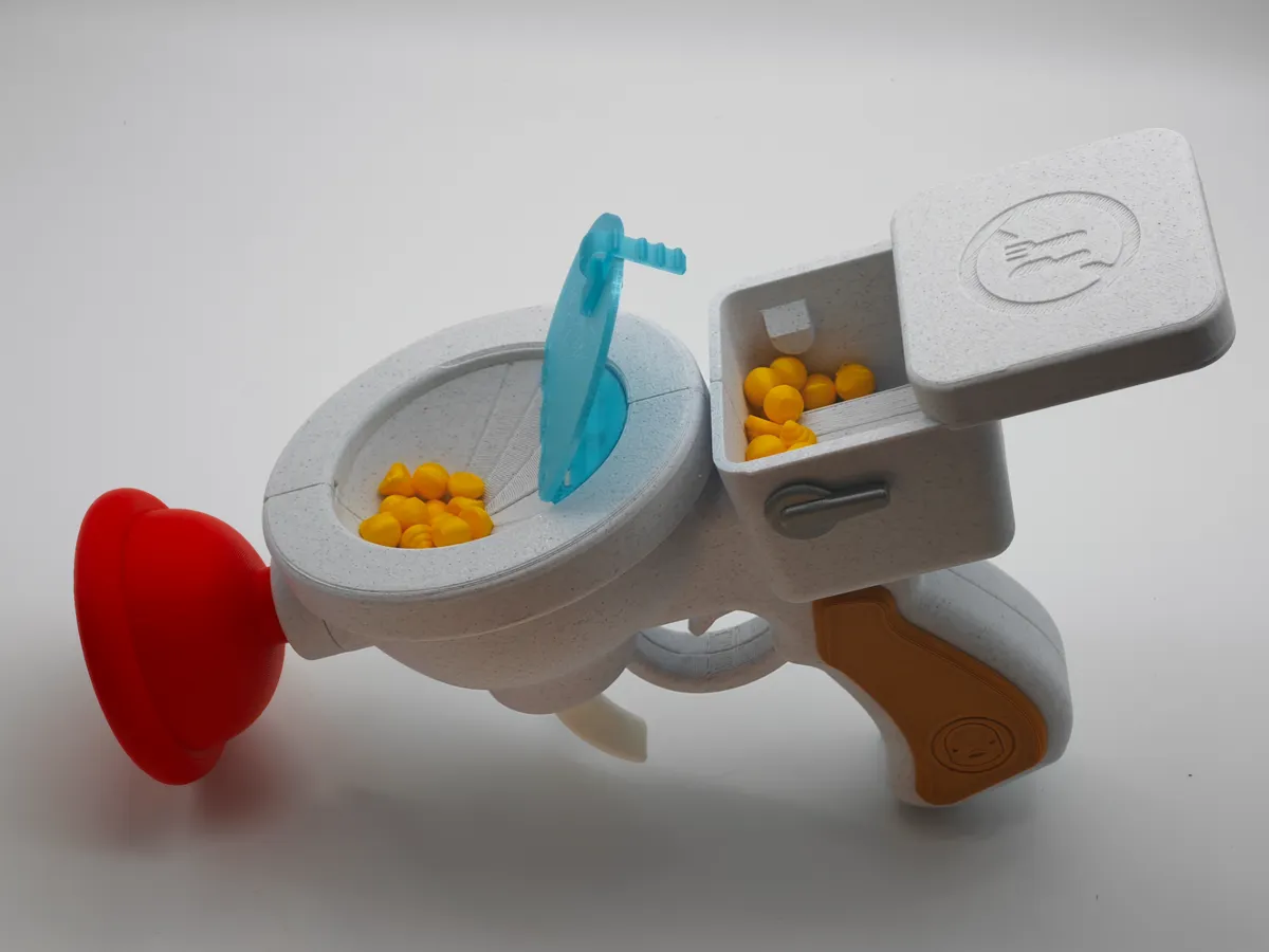 Machine Gun Poop Yakov's Toilet Gun (Shoots Poop) - Free 3D Print Model - MakerWorld