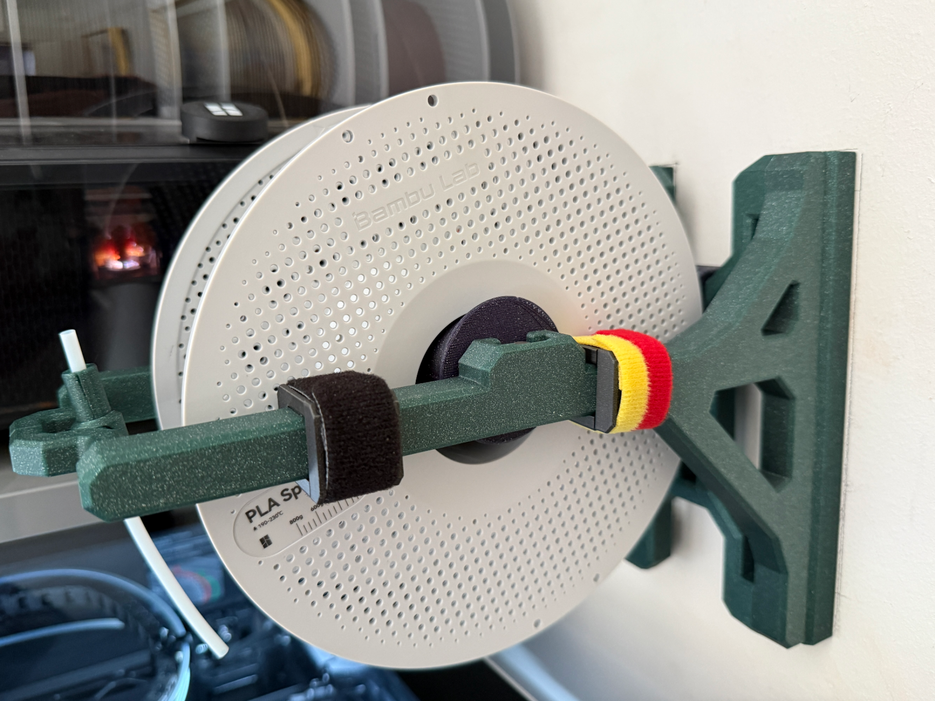 Removable Wall Mounted Spool Holder