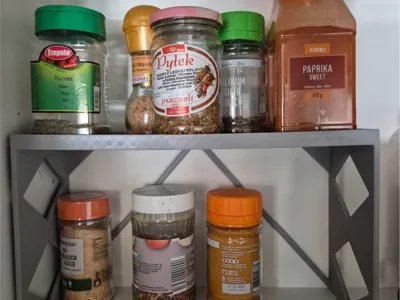 Spice Rack / Universal Shelf for Bambu Lab H-Series