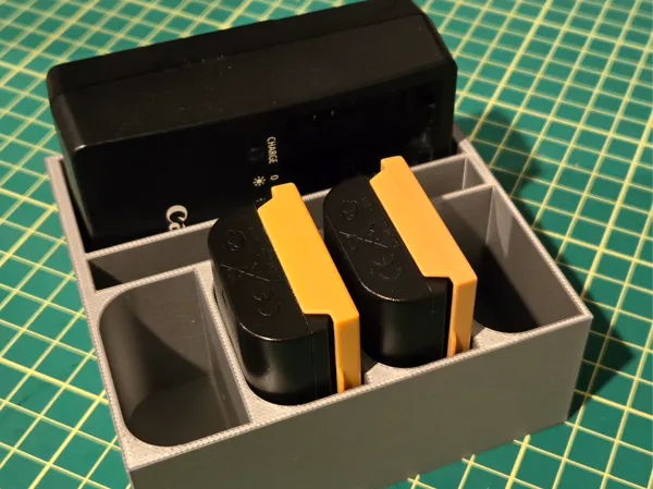 Support chargeur Canon LC-E6 et batteries LP-E6