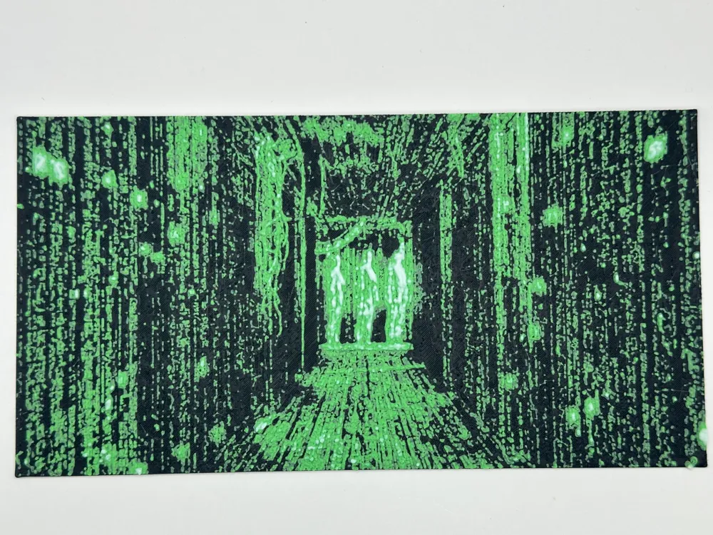 Hueforge Color Setup HueForge Matrix Neo Scene - 3 Color Print - Free 3D Print Model ...