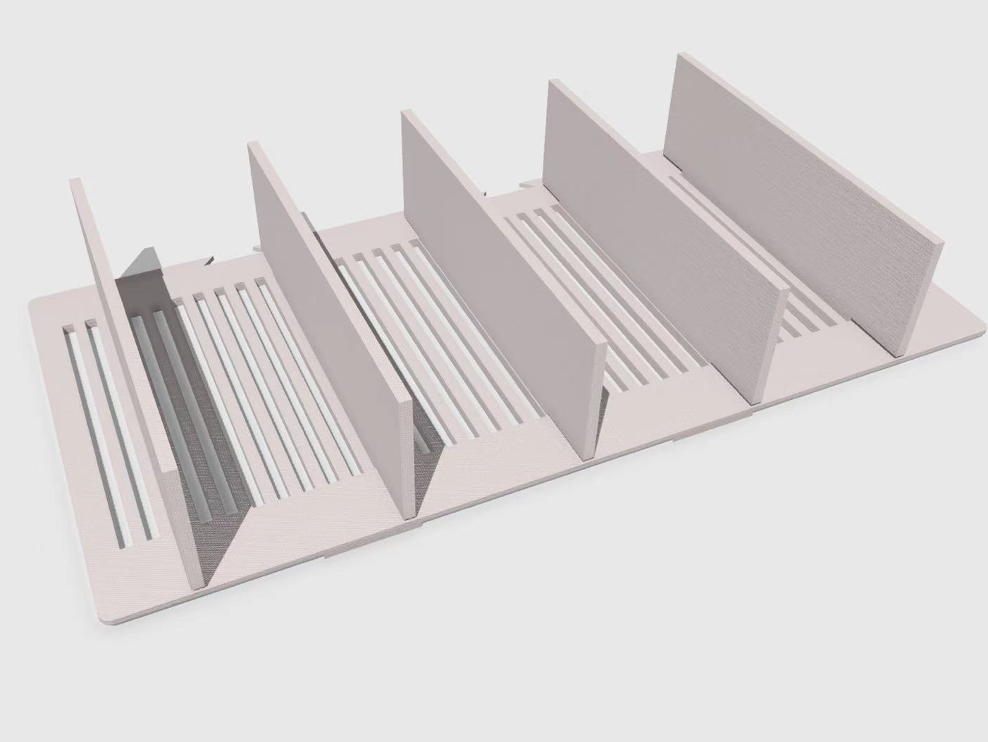 Miniatura 1 do modelo 3D 模块组合收纳架