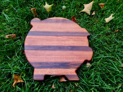 Oink & Carve - Scalable Round Pig Template