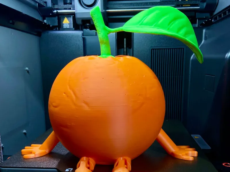 MULTI-PART ARTICULATED ORANGE