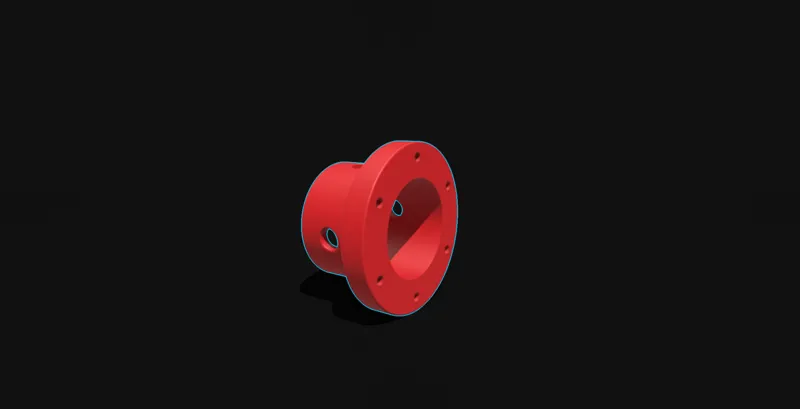 Nema 17 harmonic drive flange